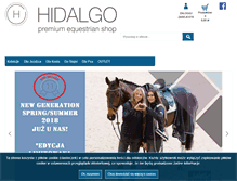Tablet Screenshot of hidalgo.pl