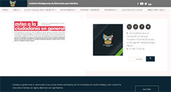 Desktop Screenshot of ihea.hidalgo.gob.mx